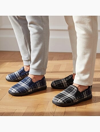 Zapatillas de casa charentaises hombre ozabi pack de 2 pares suela antideslizante