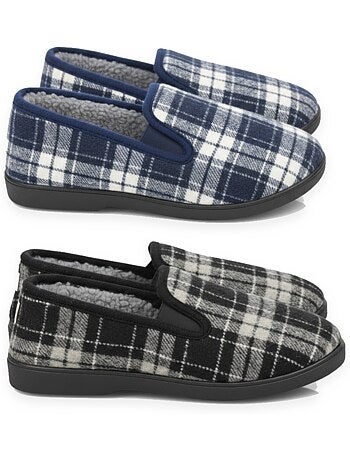Zapatillas de casa charentaises hombre ozabi pack de 2 pares suela antideslizante