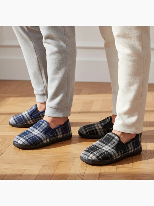 Zapatillas de casa charentaises hombre ozabi pack de 2 pares suela antideslizante - Kiabi