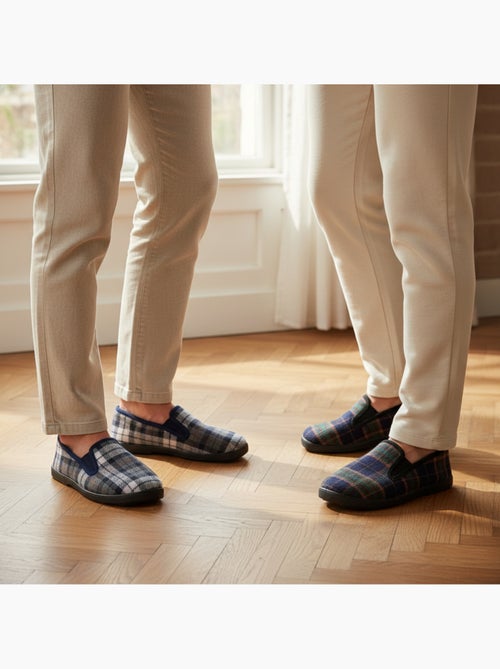 Zapatillas de casa charentaises hombre ozabi pack de 2 pares suela antideslizante - Kiabi