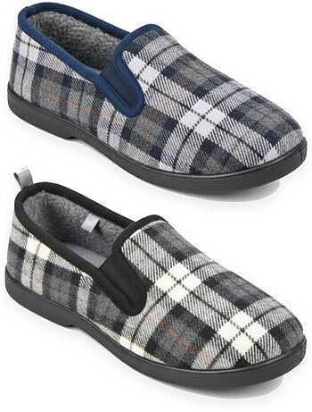 Zapatillas de casa charentaises hombre ozabi pack de 2 pares suela antideslizante