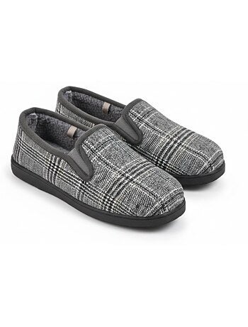 Zapatillas de casa charentaises hombre ozabi prince-de-galles antideslizantes