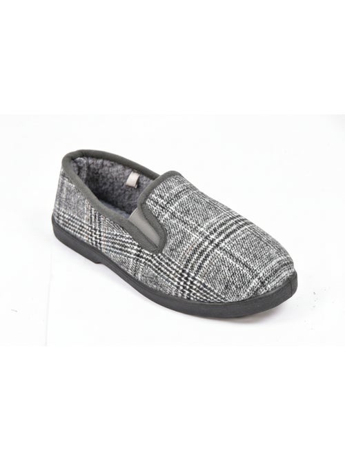 Zapatillas de casa charentaises hombre ozabi prince-de-galles antideslizantes - Kiabi