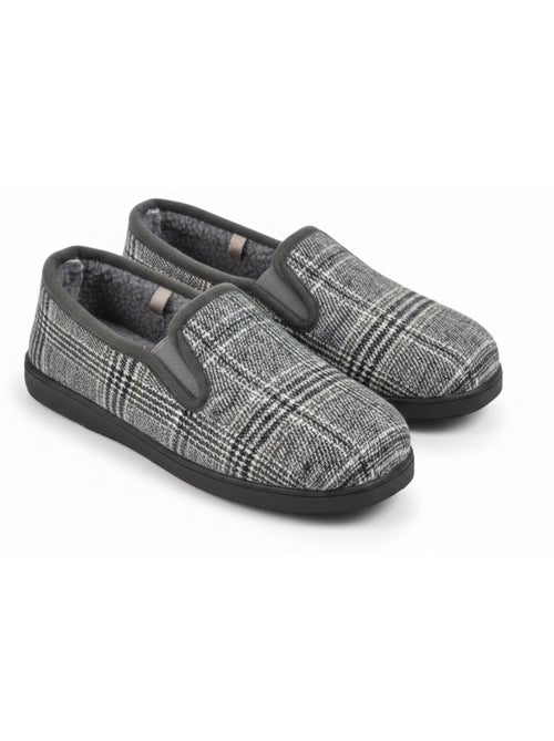 Zapatillas de casa charentaises hombre ozabi prince-de-galles antideslizantes - Kiabi