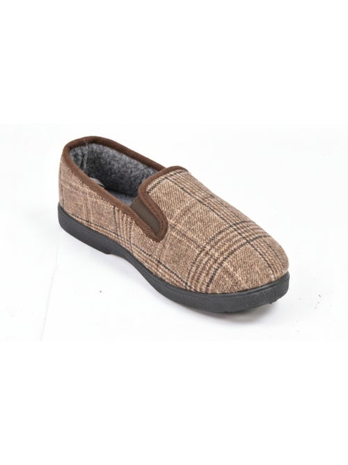 Zapatillas de casa charentaises hombre ozabi prince-de-galles antideslizantes - Kiabi