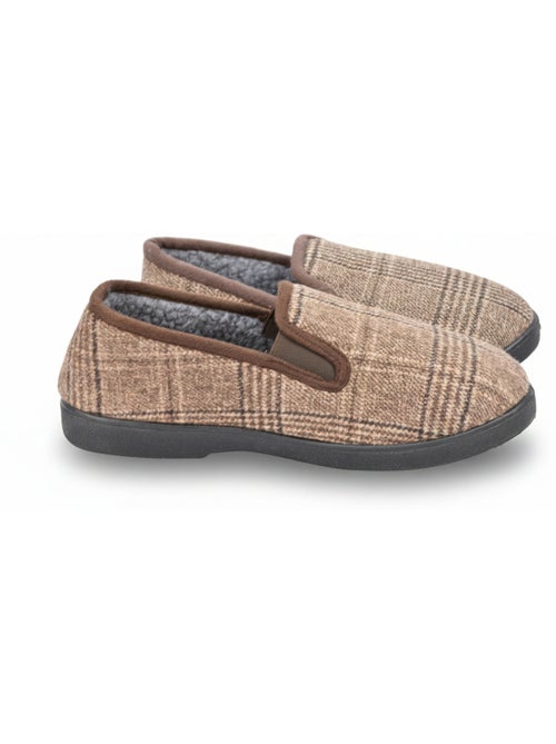 Zapatillas de casa charentaises hombre ozabi prince-de-galles antideslizantes - Kiabi