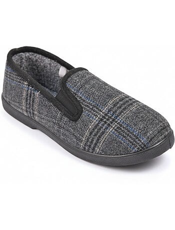 Zapatillas de casa charentaises hombre ozabi prince-de-galles antideslizantes