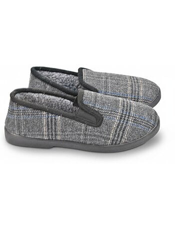 Zapatillas de casa charentaises hombre ozabi prince-de-galles antideslizantes