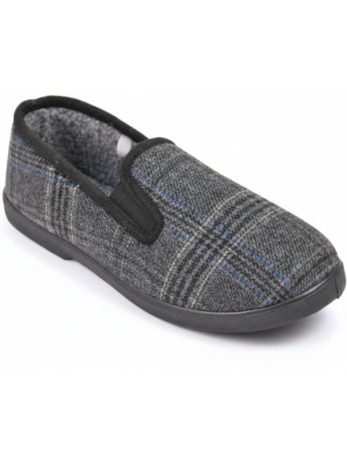 Zapatillas de casa charentaises hombre ozabi prince-de-galles antideslizantes - Kiabi