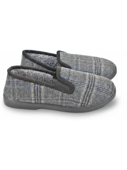 Zapatillas de casa charentaises hombre ozabi prince-de-galles antideslizantes - Kiabi