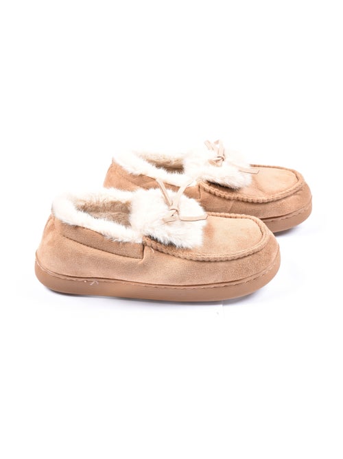 Zapatillas de casa Charentaises mujer terciopelo MD10154 - Kiabi Zapatillas de casa Charentaises mujer terciopelo MD10154 - Kiabi
