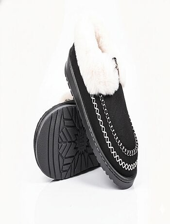 Zapatillas de casa Charentaises ultra ligeras Sherpa MD10158