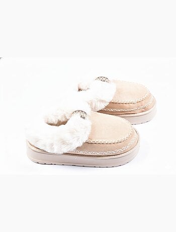 Zapatillas de casa Charentaises ultra ligeras Sherpa MD10158