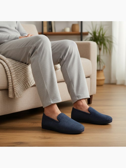 Zapatillas de casa charentaisses hombre ozabi efecto estructurado - Kiabi