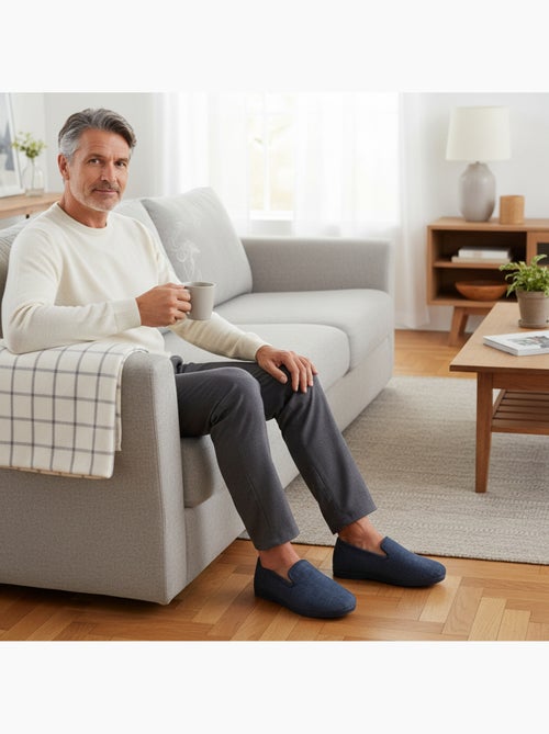 Zapatillas de casa charentaisses hombre ozabi efecto estructurado - Kiabi