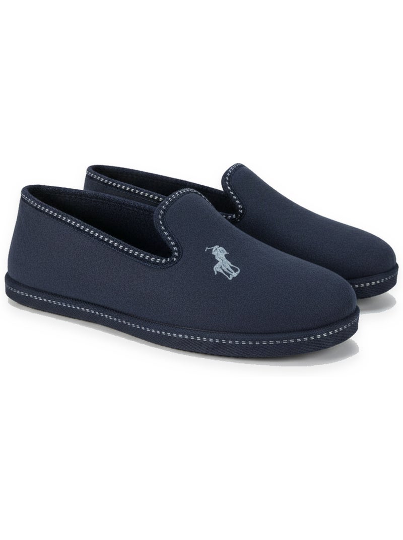 Zapatillas de casa charentesas hombre ozabi bordado fantasía Azul - Kiabi
