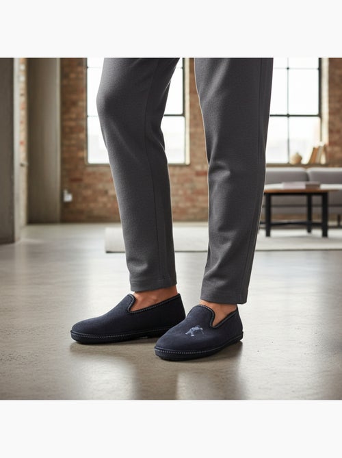 Zapatillas de casa charentesas hombre ozabi bordado fantasía - Kiabi