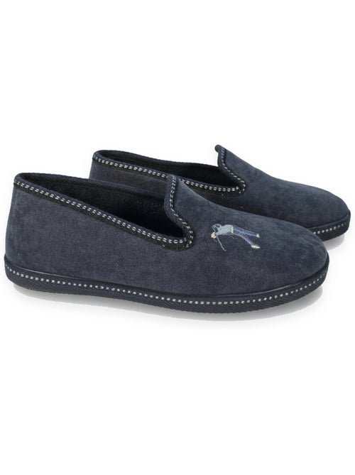 Zapatillas de casa charentesas hombre ozabi bordado fantasía - Kiabi
