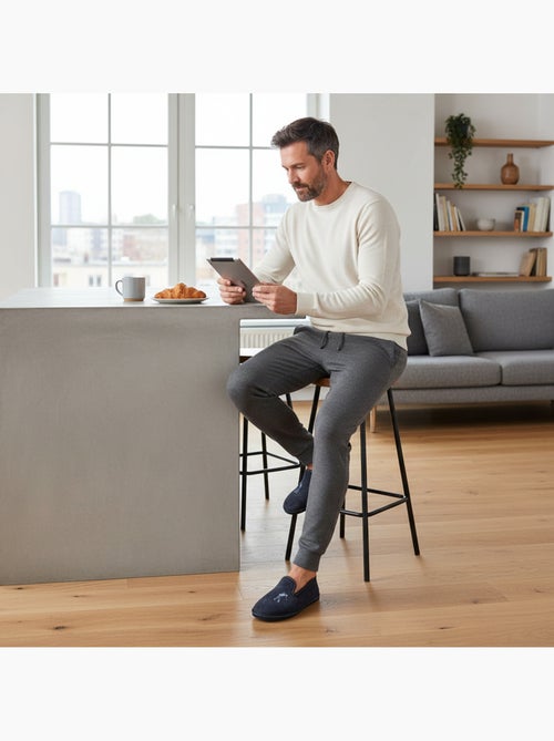 Zapatillas de casa charentesas hombre ozabi bordado fantasía - Kiabi