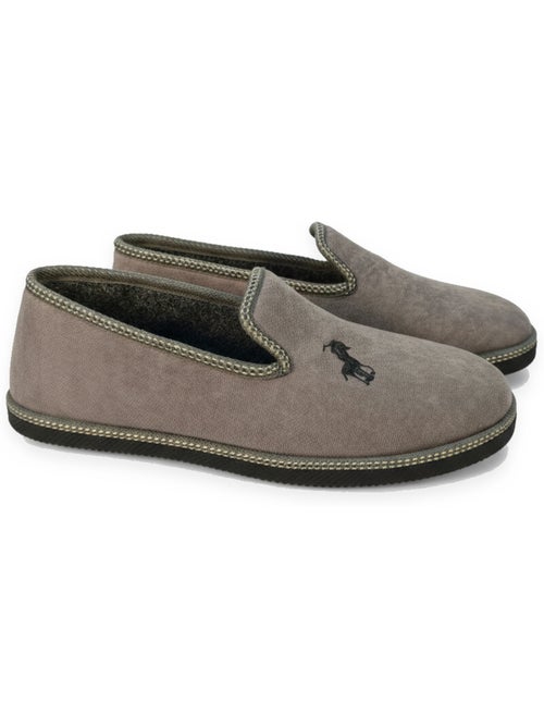 Zapatillas de casa charentesas hombre ozabi bordado fantasía - Kiabi