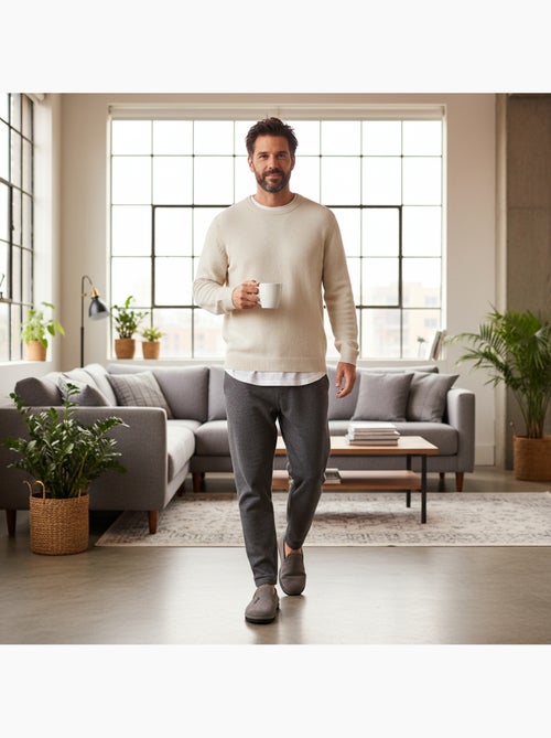 Zapatillas de casa charentesas hombre ozabi bordado fantasía - Kiabi