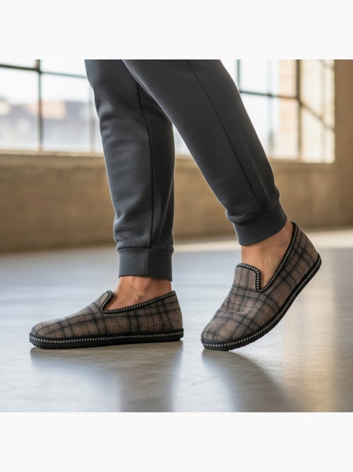 Zapatillas de casa charentesas hombre ozabi bordado fantasía - Kiabi