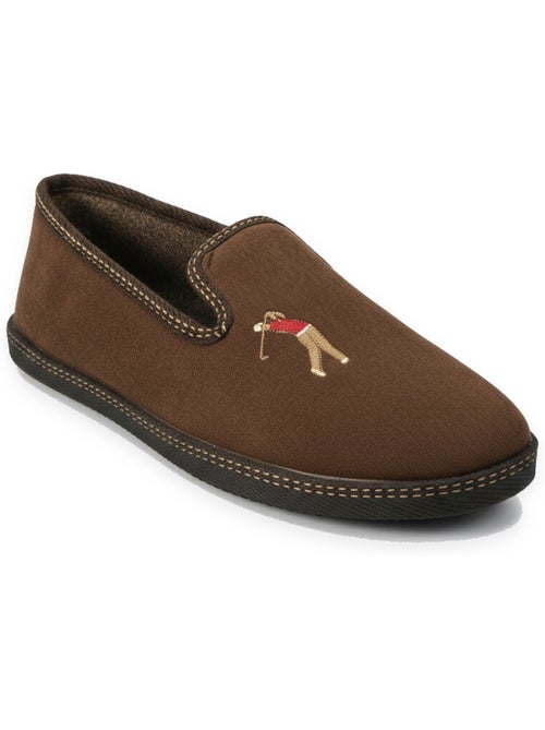 Zapatillas de casa charentesas hombre ozabi bordado fantasía - Kiabi