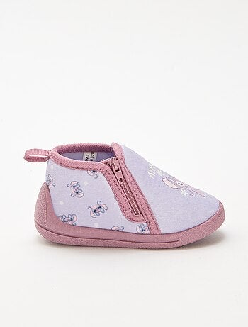 Zapatillas de casa con cremallera 'Angel' 'Stitch'