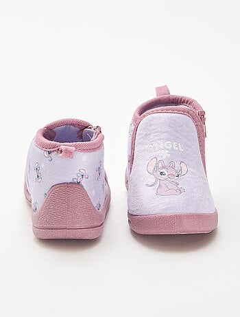 Zapatillas de casa con cremallera 'Angel' 'Stitch'