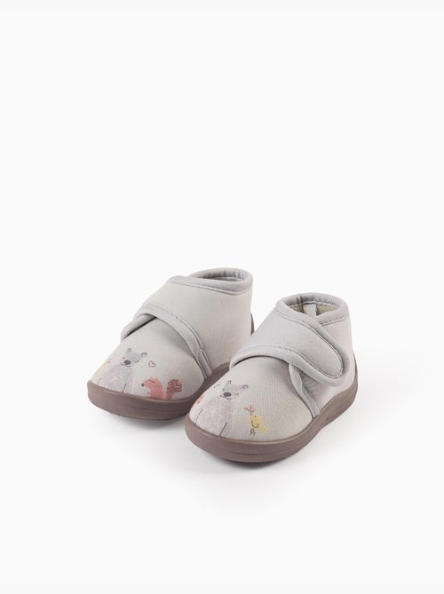 Zapatillas de casa con estampado - Kiabi