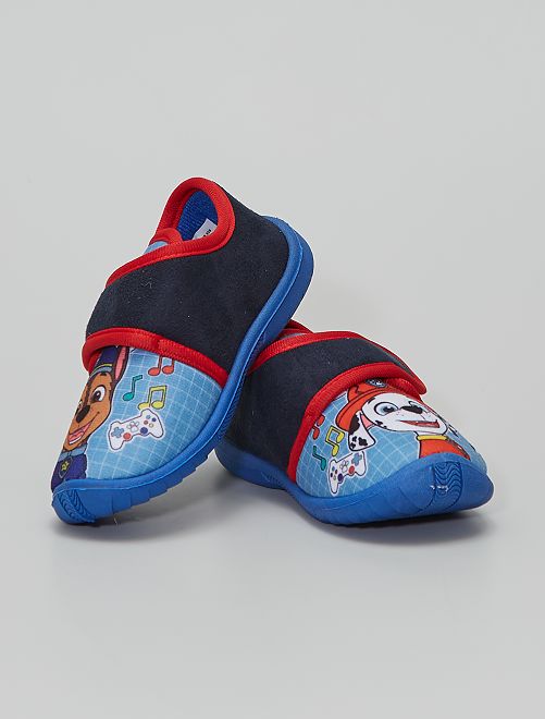Zapatillas de casa con velcro 'La Patrulla Canina'                             azul navy 
