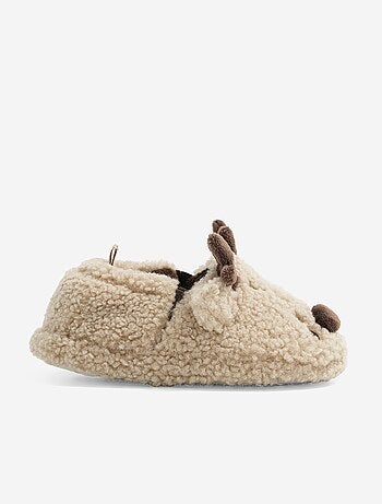 Zapatillas de casa de borreguito