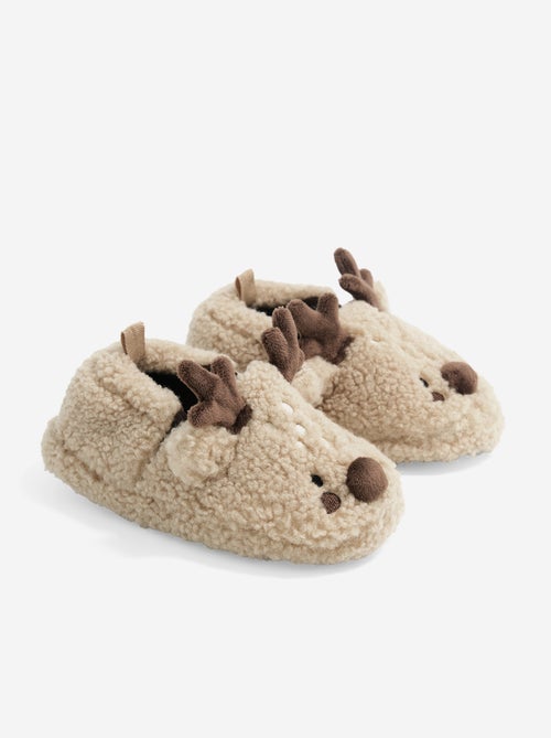 Zapatillas de casa de borreguito - Kiabi Zapatillas de casa de borreguito - Kiabi
