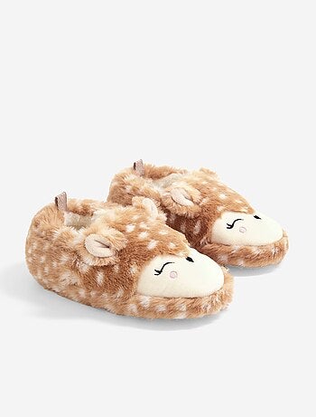 Zapatillas de casa de borreguito