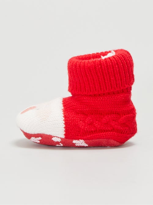 Zapatillas de casa de lana - Navidad - Kiabi