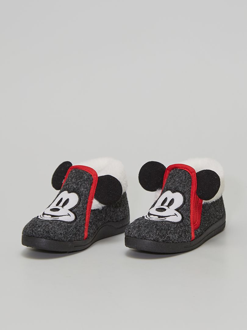 Zapatillas de casa de 'Mickey' 'Disney' Negro - Kiabi