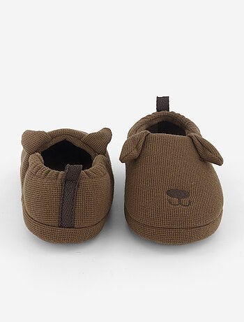Zapatillas de casa de nido de abeja