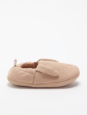 Zapatillas de casa de nido de abeja