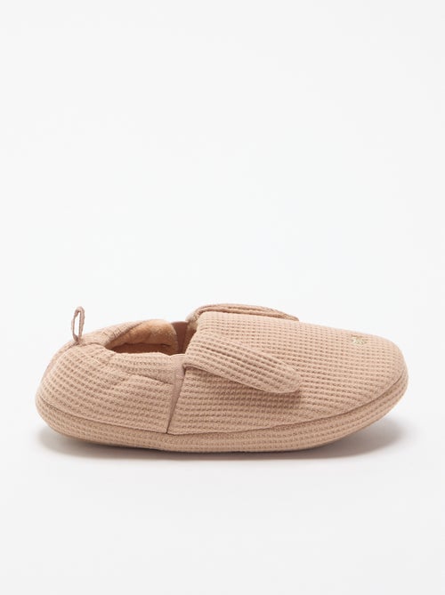 Zapatillas de casa de nido de abeja - Kiabi Zapatillas de casa de nido de abeja - Kiabi
