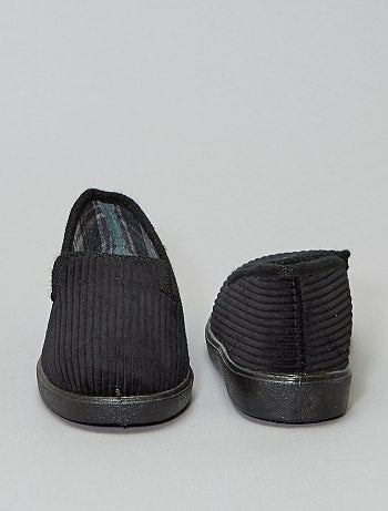 Zapatillas de casa de pana - Kiabi