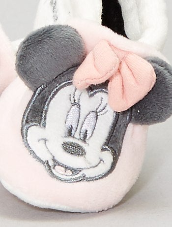 Zapatillas de casa de tejido polar 'Disney' 'Minnie Mouse' - Kiabi