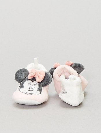 Zapatillas de casa de tejido polar 'Disney' 'Minnie Mouse' - Kiabi