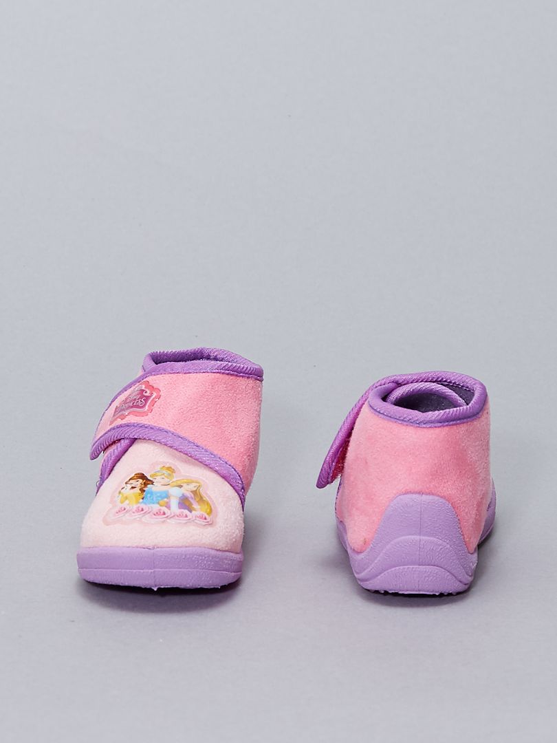 Desagradable Volverse loco Ventilar Zapatillas de casa de tejido polar 'Princesas Disney' - ROSA - Kiabi -  10.00€