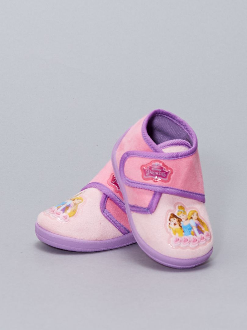 Desagradable Volverse loco Ventilar Zapatillas de casa de tejido polar 'Princesas Disney' - ROSA - Kiabi -  10.00€
