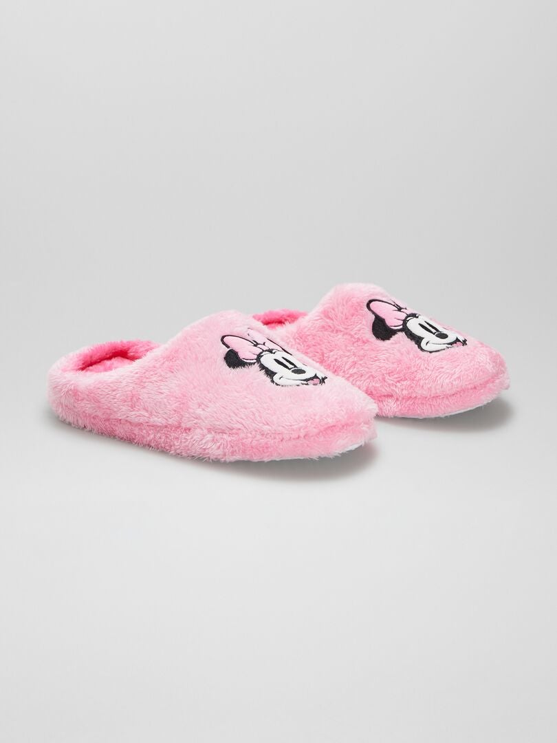 Zapatillas de casa destalonadas 'Minnie' 'Disney' ROSA - Kiabi