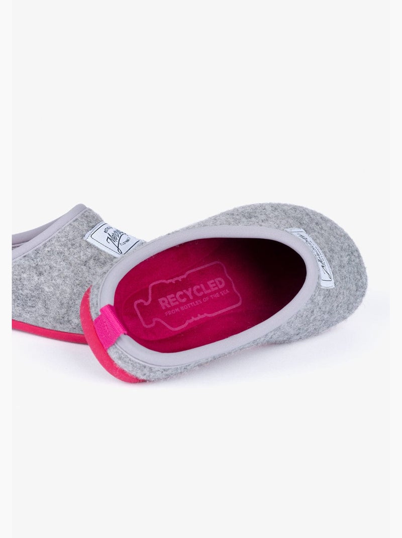 Zapatillas de Casa Ecológicas Gris - Kiabi