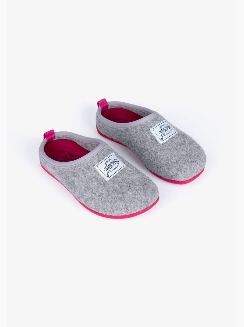Zapatillas de Casa Ecológicas Gris - Kiabi