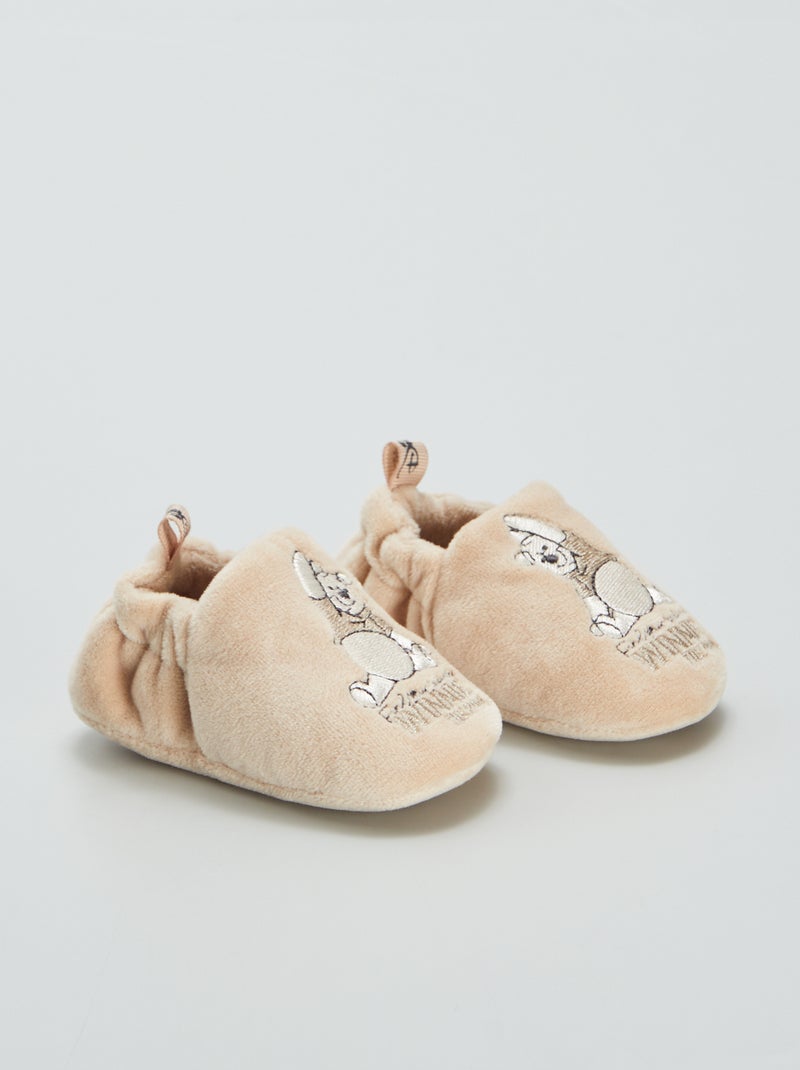 Zapatillas de casa elásticas 'Disney' 'Winnie' BEIGE - Kiabi