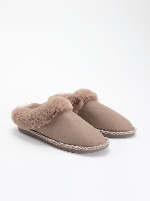 Zapatillas de casa forradas - Kiabi Zapatillas de casa forradas - Kiabi