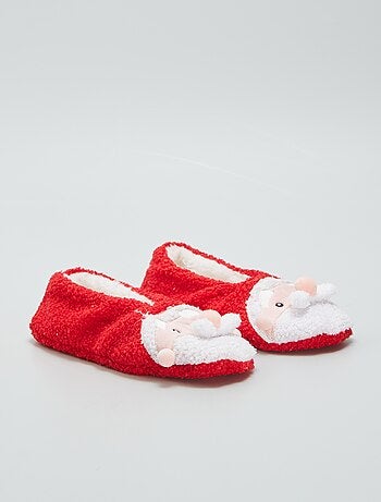 Zapatillas de casa forradas 'Navidad' - Kiabi